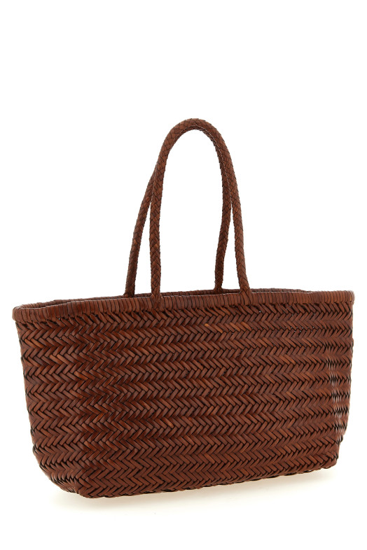 'Bamboo Triple Jump' large shoulder bag Brown