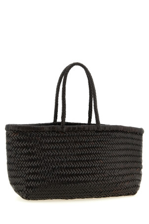 'Bamboo Triple Jump' large shoulder bag Brown