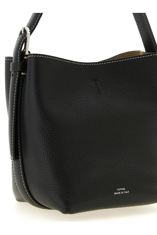 'Small Belted Tote' handbag Black