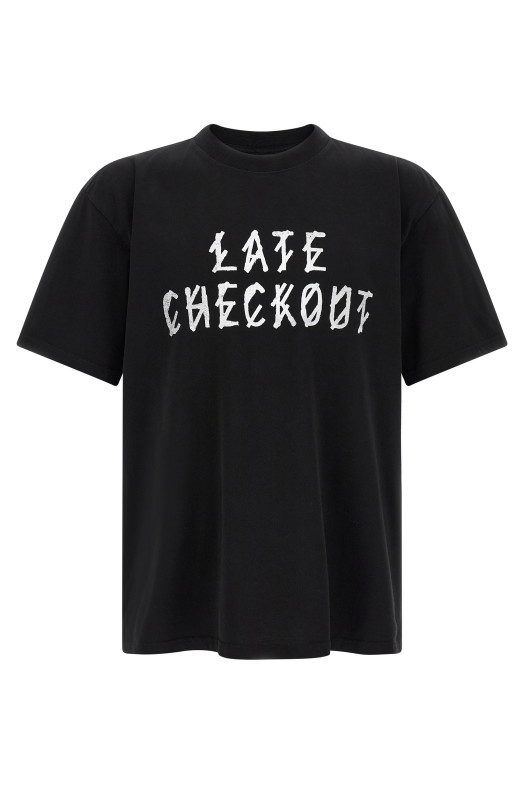 'Standard Tee' print co-shirt Black