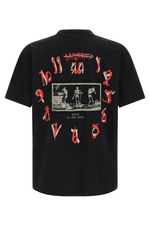 Printed T-Shirt Black
