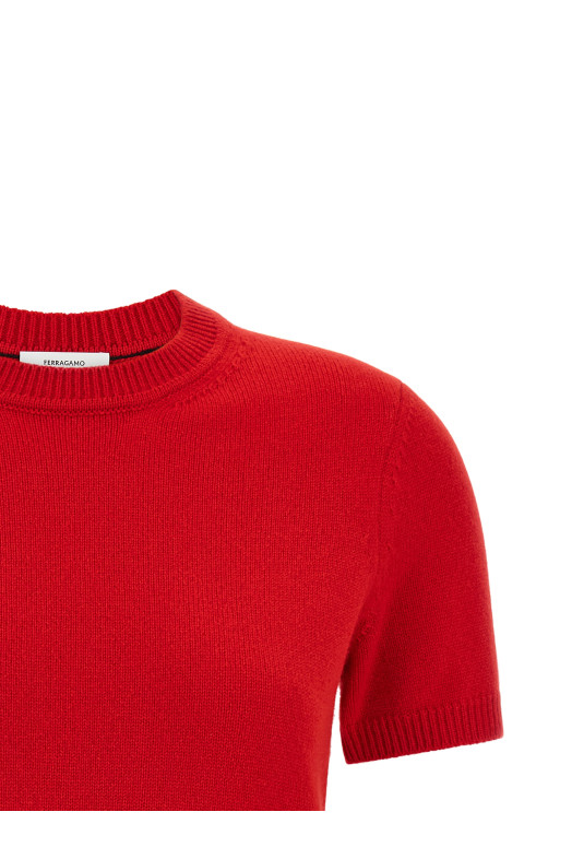 'Gancini' sweater Red