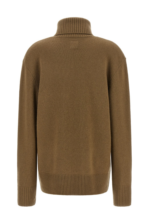 Cashmere turtleneck sweater Brown