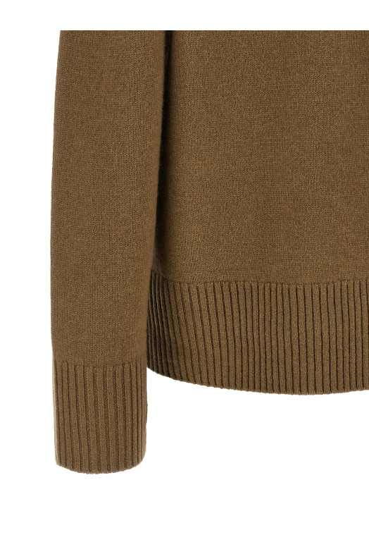 Cashmere turtleneck sweater Brown