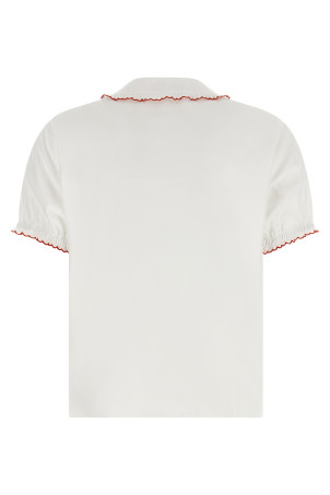 Baby collar shirt Red