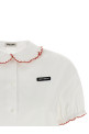 Baby collar shirt Red