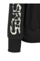 'Track Top  GFX NYLN ' printed zip sweatshirt Black