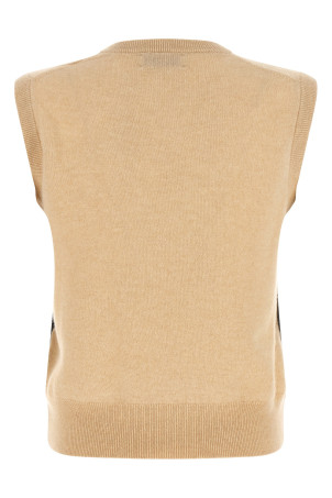 'New Diamond' vest 'Argyle' Beige