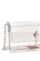 Clutch with 'Bettina Mini' strap Silver