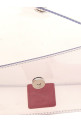 Clutch with 'Bettina Mini' strap Silver