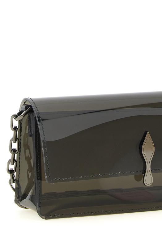 Clutch with 'Bettina Mini' strap Black