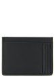 Matelassé nappa cardholder Black