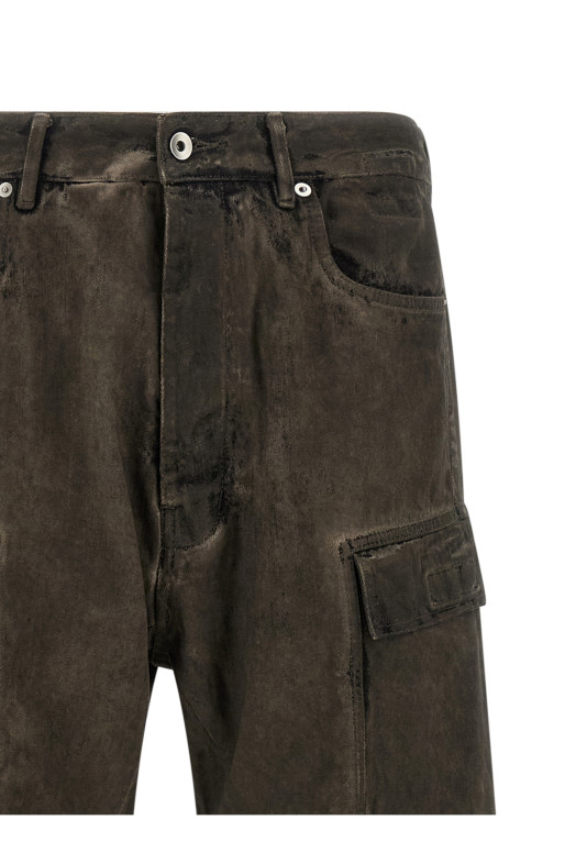 'Double Cargo Jeans' pants Gray