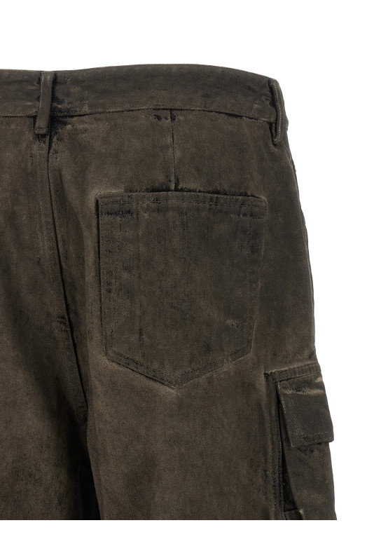 'Double Cargo Jeans' pants Gray