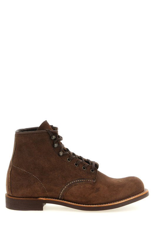 'BlackSmith' lace-up ankle boots Brown