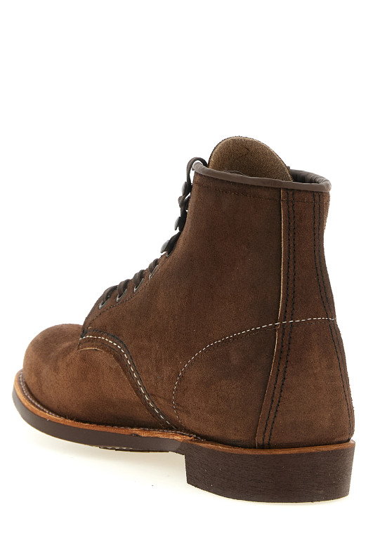 'BlackSmith' lace-up ankle boots Brown