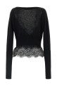 Lace cardigan Black