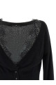 Lace cardigan Black