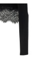 Lace cardigan Black