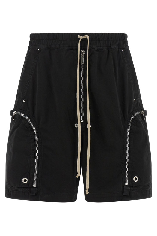 'Bauhaus' bermuda shorts Black