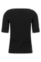 'Judy' Boat Neck Sweater Black