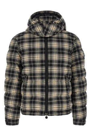 'Airor' check down jacket Multicolor