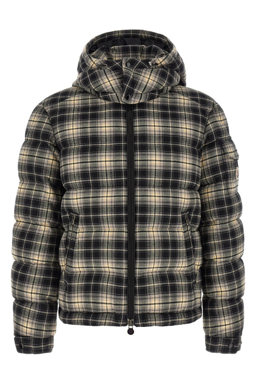 'Airor' check down jacket Multicolor