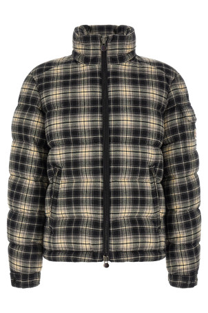 'Airor' check down jacket Multicolor