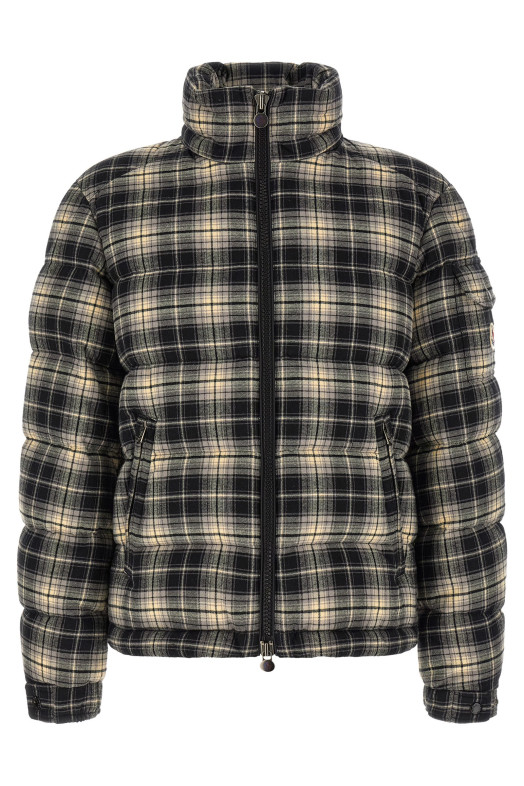 'Airor' check down jacket Multicolor