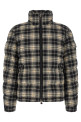 'Airor' check down jacket Multicolor