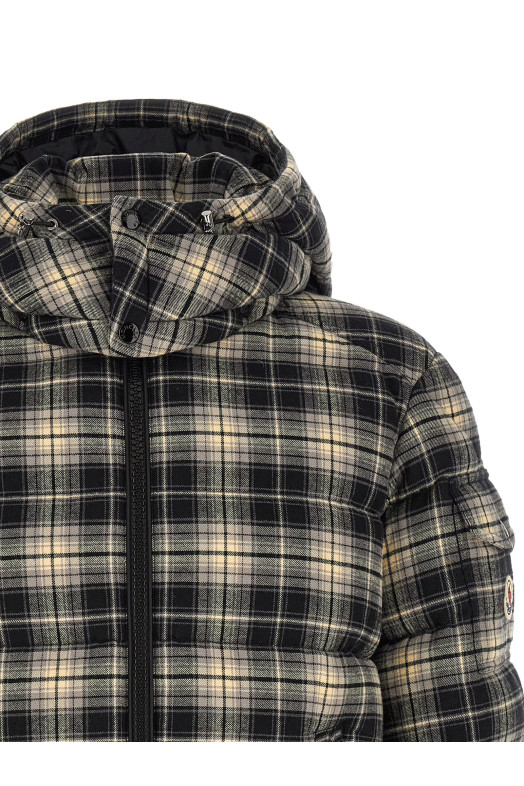 'Airor' check down jacket Multicolor