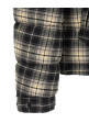 'Airor' check down jacket Multicolor