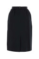Midnight blue cotton blend skirt VIVIENNE WESTWOOD (1K01002OW01NB)