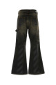 Black denim wide-leg jeans OFF WHITE (44MYA19JF26D002011)