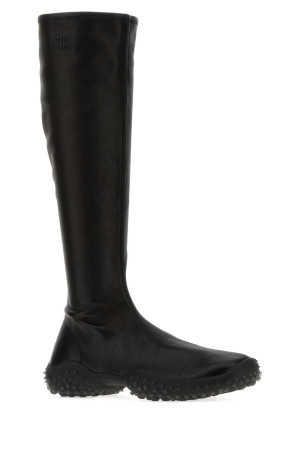 Black nappa leather boots Black MIU MIU (5W805EFA045L68)