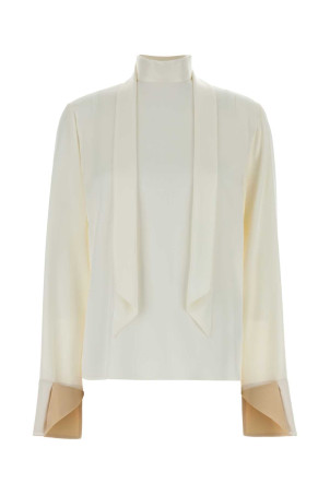White satin blouse STELLA McCARTNEY (6T03123FU302)