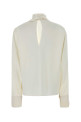 Біла атласна блузка STELLA McCARTNEY (6T03123FU302)
