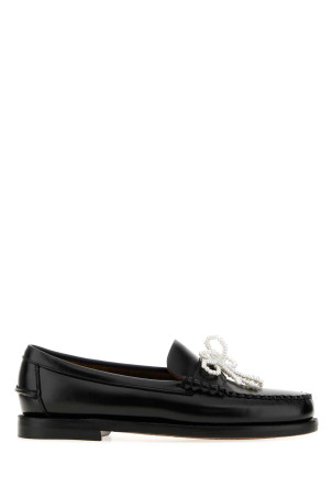 Чорні шкіряні лофери Dan Pearls від SEBAGO (74131FW)