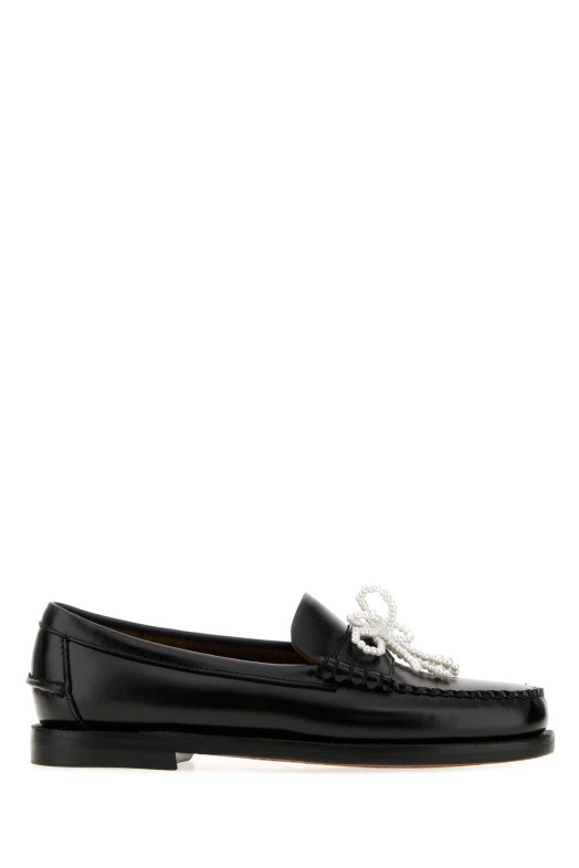 Чорні шкіряні лофери Dan Pearls від SEBAGO (74131FW)