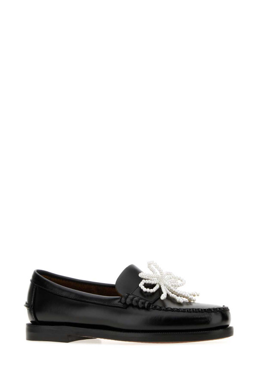 Чорні шкіряні лофери Dan Pearls від SEBAGO (74131FW)