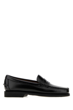 Чорні шкіряні лофери Dan Po від SEBAGO (77131WW)