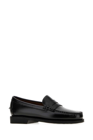 Чорні шкіряні лофери Dan Po від SEBAGO (77131WW)
