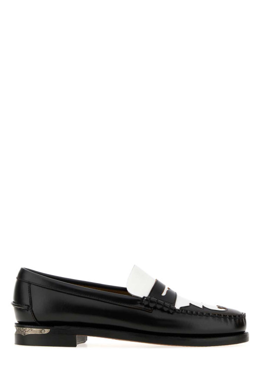 Чорні шкіряні лофери Dan Scarabeo від SEBAGO (781337W)