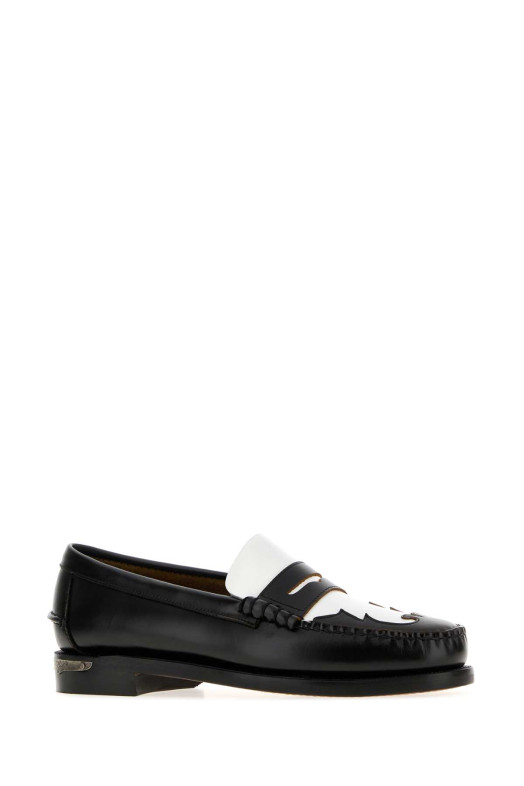 Чорні шкіряні лофери Dan Scarabeo від SEBAGO (781337W)