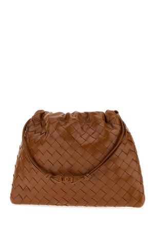 Camel leather medium clutch BOTTEGA VENETA (796728V3IV1)