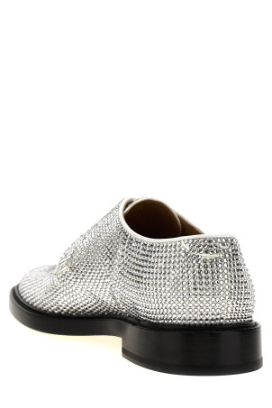 'Tabi' lace up shoes Silver