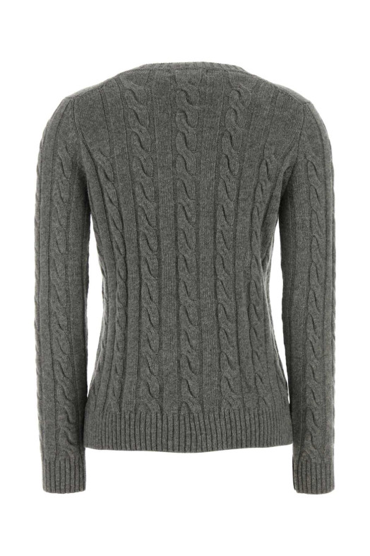 Grey wool blend Barid sweater Gray GIMAGUAS (BRAIDJUMPER)