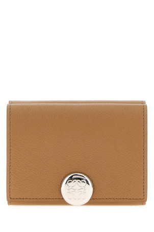 Camel leather Pebble wallet LOEWE (CANBTR2X03)