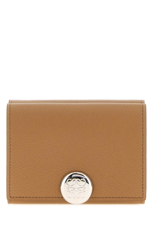 Camel leather Pebble wallet LOEWE (CANBTR2X03)