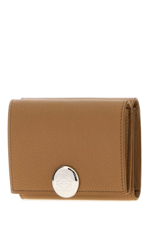 Camel leather Pebble wallet LOEWE (CANBTR2X03)